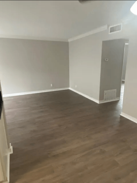 Wooden floor at Elmwood Gardens, Burbank, 91502
